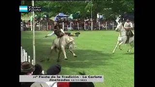 Fiesta de la Tradición 2023 en La Carlota   1º PARTE Jineteadas
