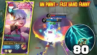 FANNY STRAIGHT CABLE SUPER AGRESIF GAMEPLAY RANKED | ROTASI & FARMING FANNY | EMBLEM DAN BUILD FANNY
