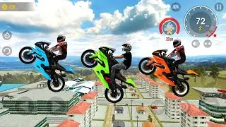 Extreme Motorbikes Impossible Stunts Motorcycle #1 - Xtreme Motocross Best Racing Android Gameplay