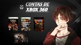 CONTAS DO XBOX 360 COM FALLOUT, GTA 4, GEAR OF WARS,THIEF E RESIDENT EVIL 4💥