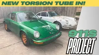BARN FIND: 1968 911S Project: New Torsion Tube In!