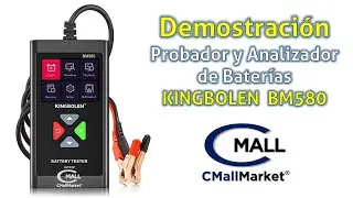 KINGBOLEN BM580 Probador Analizador Baterias Inteligente 6V 12V DISPONIBLE COLOMBIA CMallMarket.com
