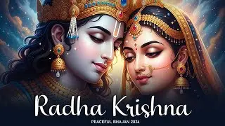 Radha Krishna 🦚 Peaceful Bhajan 2026 | Calm Devotional Music | Radhe Krishna Song