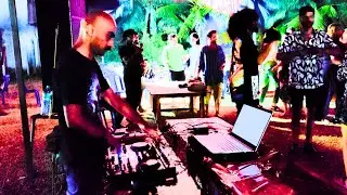 Galactic Falcon | Minimal Techno DJ Set | Auroville 2025 | Press'd x Dog Shelter - Puppy Fair