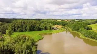 Przepiękna Malownicza Posiadłość Nad Stawem