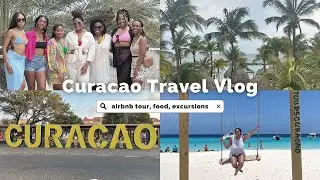 CURACAO TRAVEL VLOG | Airbnb Tour, Catamaran, Walking Tour, Places to Eat + More