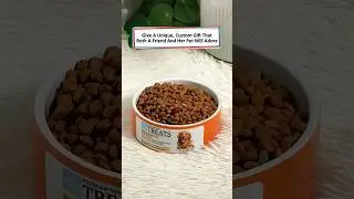 A pet bowl that turns daily feeding into joyful #gifts #giftideas #petlover #dogandcat