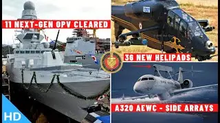 Indian Defence Updates : 11 Next-Gen OPV Deal,1st P-15B Basin Trials,6 A-320 For AEW&C,12 MCMV Order