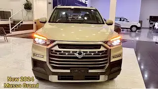 Новый SsangYong Musso Grand Off-Road 4x4 2024 года | Экстерьер | Интерьер | Экскурсия