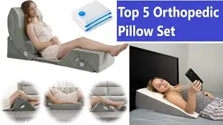 Top 5 Best Orthopedic Bed Wedge Pillow Set, Post Surgery Neck, Leg Pain Relief Pillows | Fit Life