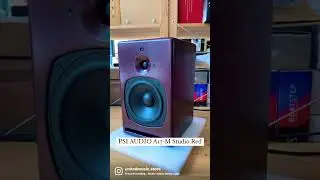 PSI AUDIO A17-M Studio Red #psiaudio #studiomonitors #proaudio #unitedmusic