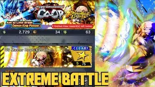 Dragonball Legends Hyperdimensional Co-Op Vs Master Roshi Extreme Battle | DB Legends Hyper Co-Op