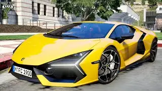 Lamborghini Revuelto 2024 - GTA 5 Real Life Car Mod + Download Link!