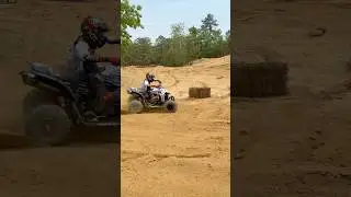 Inside or outside ?  #yfz450r #atvmx #atvmotocross #quad #facility15
