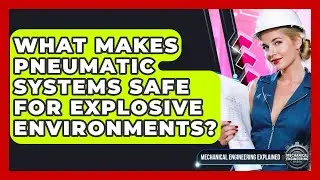 What Makes Pneumatic Systems Safe For Explosive Environments? - Mechanical Engineering Explained
