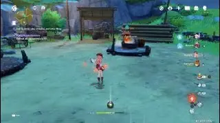 Dealing pyro damage to pyro slime
