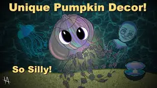 Funny Ocean-Themed Pumpkin Decor: Octopumpkin #halloween #pumpkinart #halloweenart #octopusart