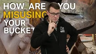 EXCAVATOR BUCKETS - You are using them WRONG!😧