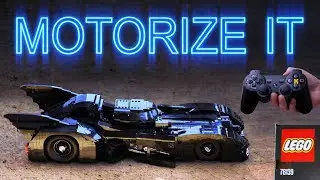 LEGO 76139 Моторизованный бэтмобиль 1989 Инструкция по дистанционному управлению