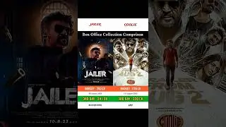jailer V's Coolie movie  3 day box office collection comparison #shorts #coolie #rajnikanth #jailer
