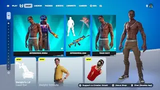 TRAVIS SCOTT SKIN RETURN RELEASE DATE IN FORTNITE ITEM SHOP 2026!