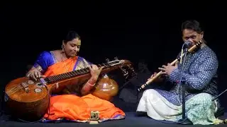 Jugalbandi | Shubha Santosh | Sameer Rao #bansuri #veena #jugalbandi #indianmusic 
