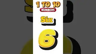 Counting 1 to 10 with Spelling for Toddlers  #kidseducation  #countingnumbers  #countingforkids