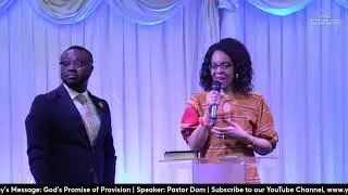 Today's Message: God's Promise of Provision | Speaker: Pastor Dom