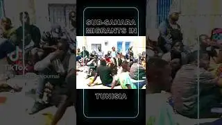 Thousands of #SubSahara #migrants are stranded in #Tunisia: #shorts.