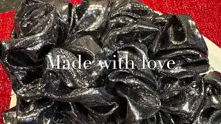 New release ❤️ scrunchie shiny disco style ❤️ available now @Thehairbandfactory on eBay 