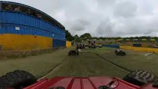 360 Camera on RC Car - you can pan it!!