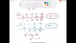 Algebra 2 5.7 Apply the Fundamental Theorem of Algebra part 1