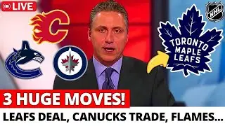 BREAKING! LUKE SCHENN TO LEAFS, EVANDER KANE TO OILERS, NAZEM KADRI LEAVING FLAMES?