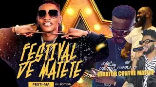 🎶🎶INTEGRALITÉ CONCERT IBRATOR FESTIVAL MATETE PLAIN  À CRAQUER