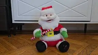 Cuddle Barn animated jingling santa savers find