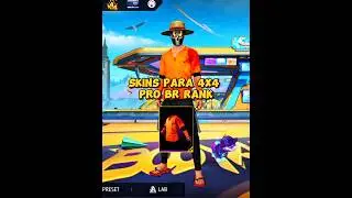 SKINS PARA 4X4 PRO IN BR RANK 😱😱#freefire #shorts #dresscombinationfreefire