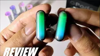 REVIEW: HHOGene GPods - Color Changing Wireless Earbuds w. RGB LED Lights!