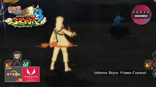 NARUTO SHIPPUDEN ULTIMATE NINJA STORM 3 | Ryzen 5 2500U + Vega 8 | Low-End Laptop Benchmark