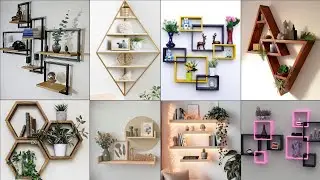 Top 50 Wall Shelves Design||Creative Diy Crafts||Wodeen Shelves #moderndecor #trendydecor