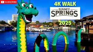 DISNEY SPRINGS 2025 Walkthrough at Walt Disney [4K POV]