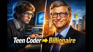 Bill Gates Biography | How a Teen Coder Built Microsoft & Changed the World | Learn English story