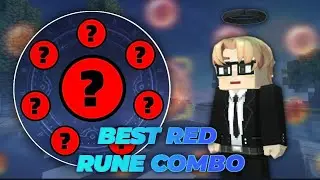 Best Red RUNE COMBO!! ☠️🔥 | Blockmango Bedwars