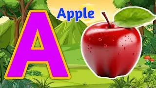 ABC Rhymes for Toddlers |A to Z ABC Phonics Song for Kids | Phonics Fun with A for Apple #kidssongs 