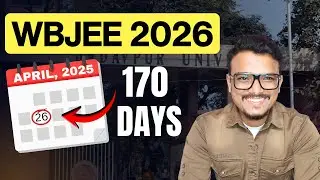 170 Days Left for WBJEE 2026! | How to Crack Jadavpur University?