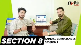 First Year AGM of Section-8 Company!What is compliance for Section 8 company!EGM held by Section8
