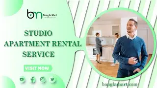 Luxury Studio Apartment for Rent in Dhaka 2026 | Furnished Flat | Banglamart