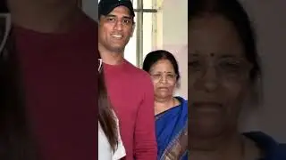 Ms dhoni with brother mother father beautiful picture 🔥🥰#msdhoni#family#shorts