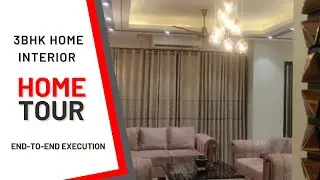 Splendid 3BHK  Home Interior | Cleo County, Sector 121, Noida | Designed By InteriorDesignWala