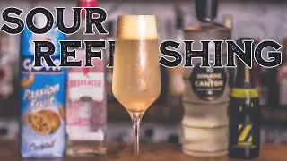 Mr Fancypants, a Gin, Passion Fruit Cocktail