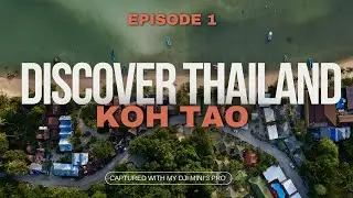 Discover Thailand Episode 1: Stunning Drone Views of Koh Tao | Freedom Beach & Pier 🌴